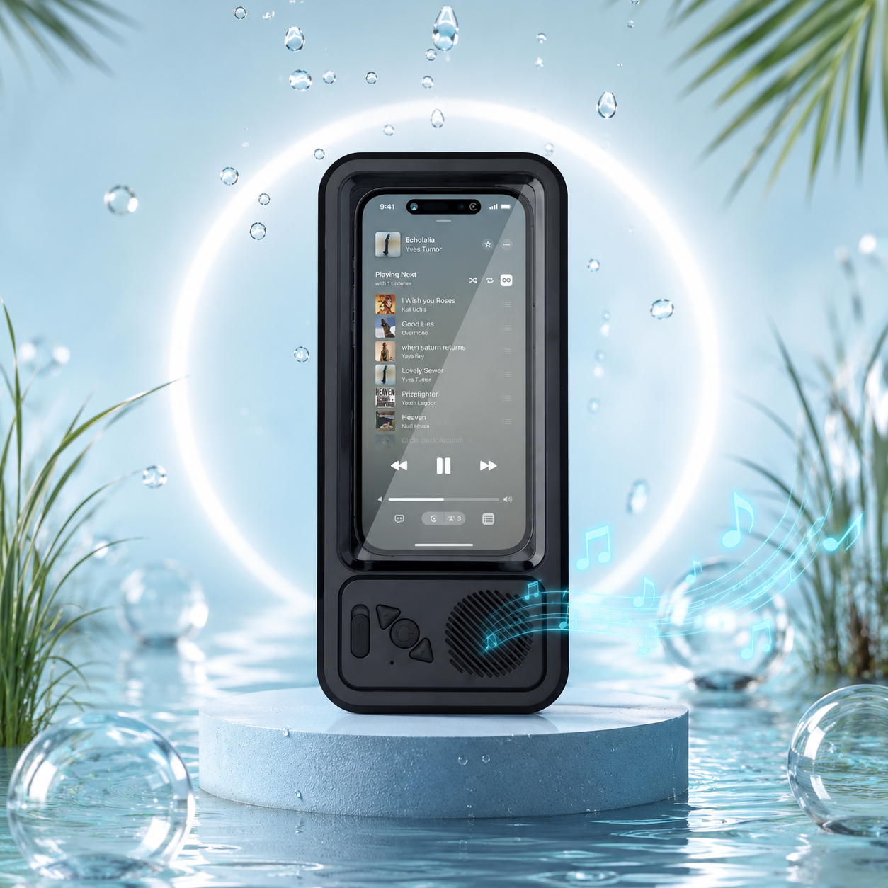 AquaTune Shower Phone Speaker